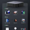 200W DESKTOP FAST CHARGER BLACK